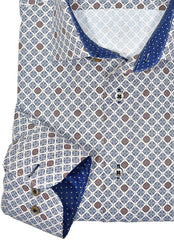 WM545 Slim Fit Ecru Medallion