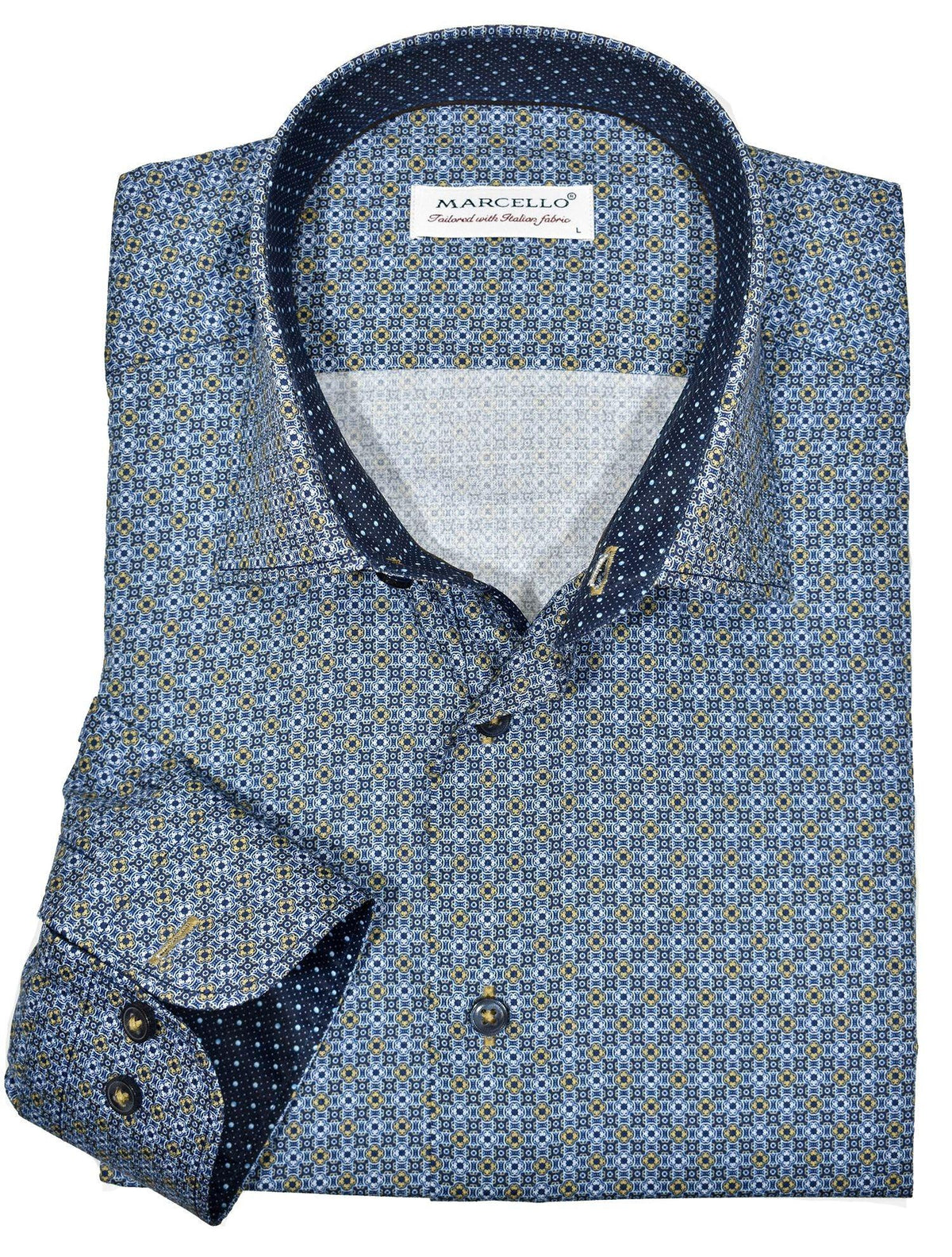 WM559 Slim Fit Slate Medallion