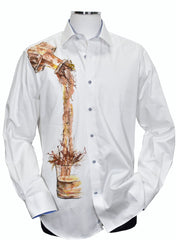 W617PB Marcello Hand Painted Bourbon