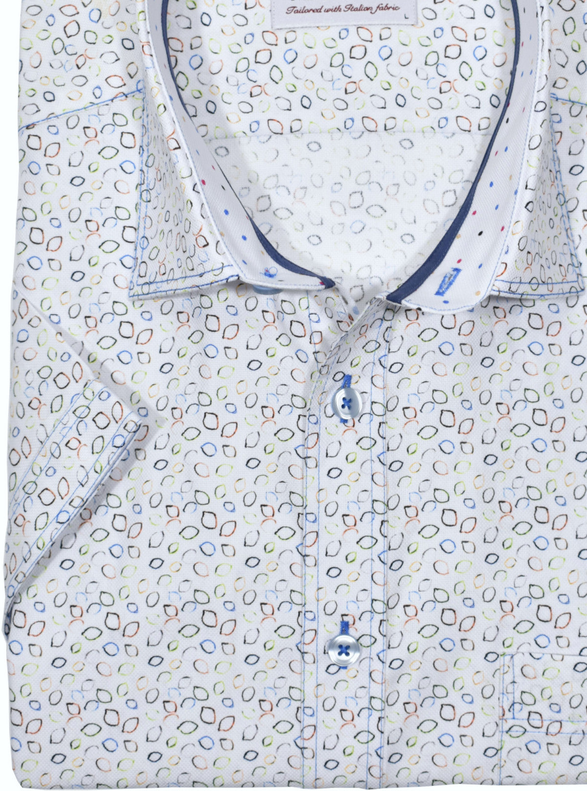 W623S Traced Leaf Sport Shirt