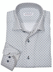 WM638R Slim Fit Classic Medallion Roll Collar