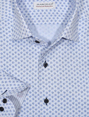 W641R Herringbone Swirl Roll Collar