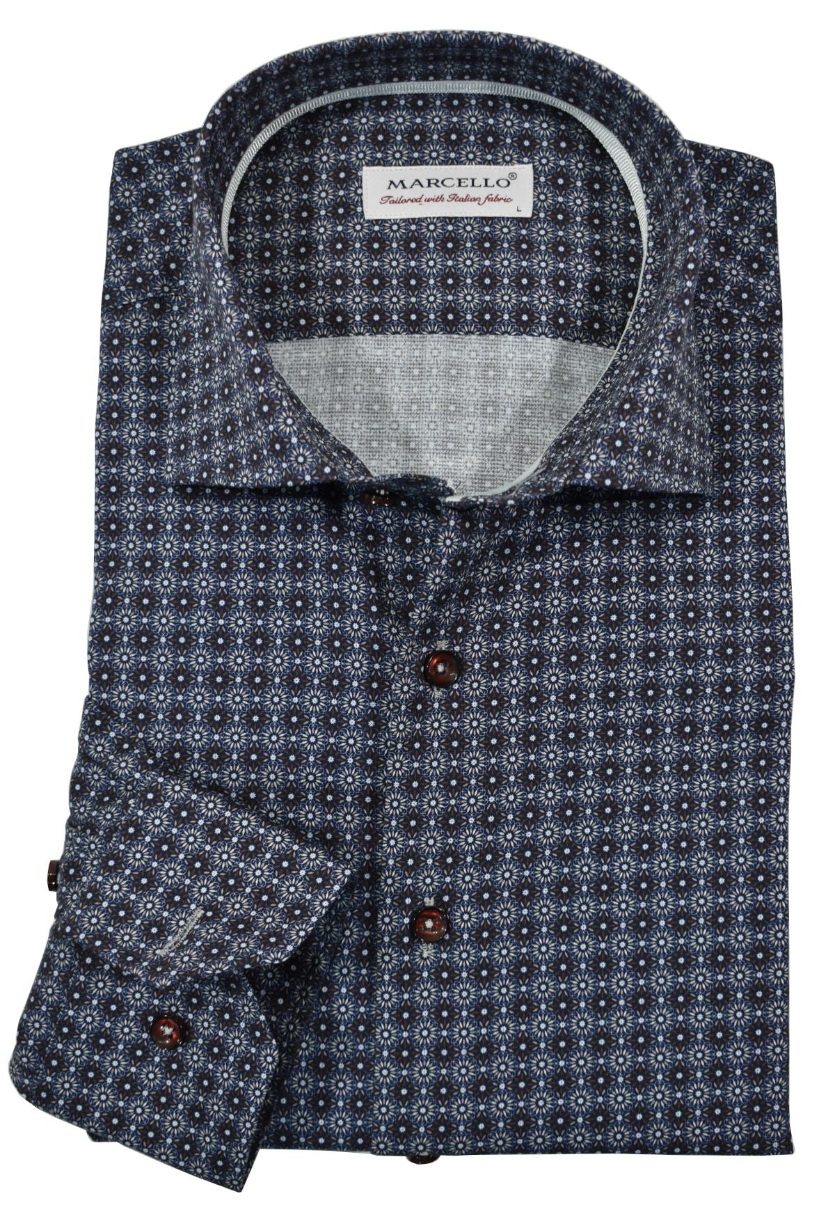 W745 Burst Charcoal Medallion