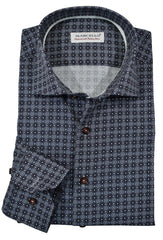 W745 Burst Charcoal Medallion