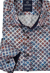 W758 Diamond Mosaic Sport Shirt