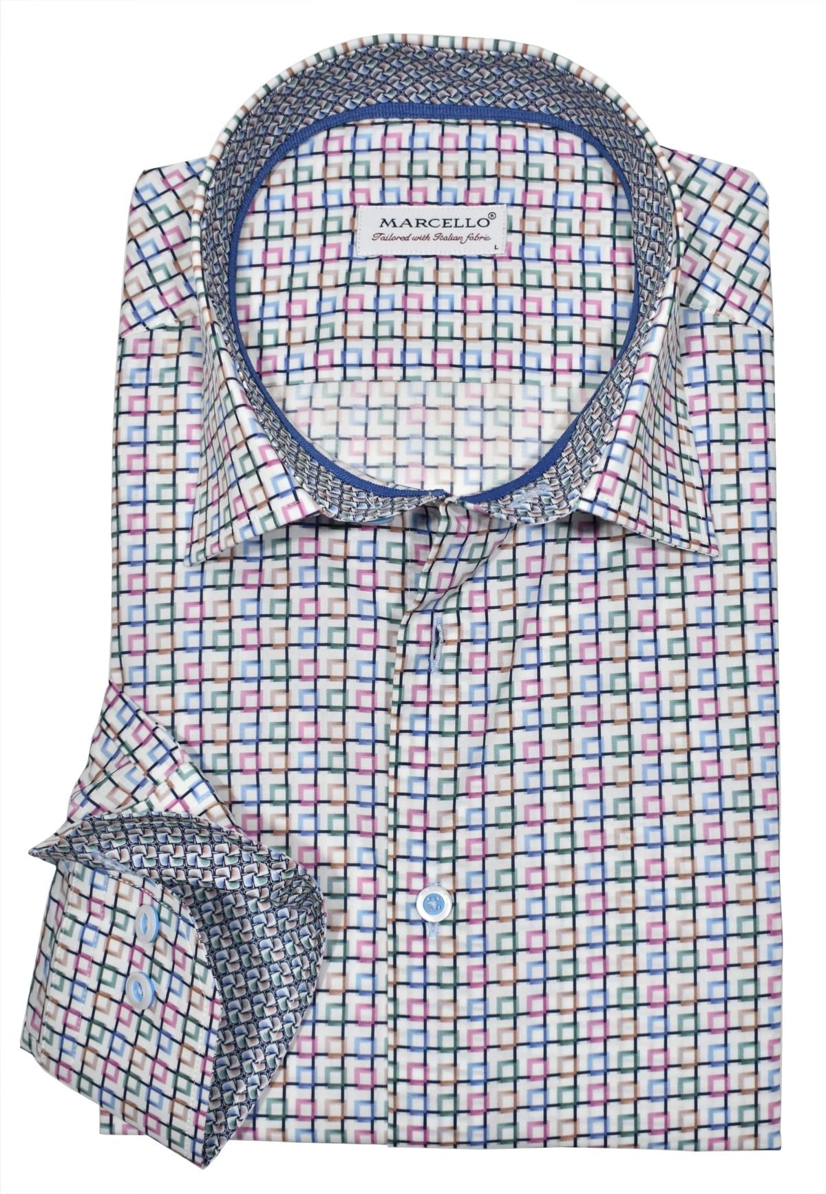 W784 Colored Geometric Check