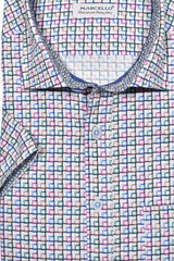 W784S Colored Geometric Check SS