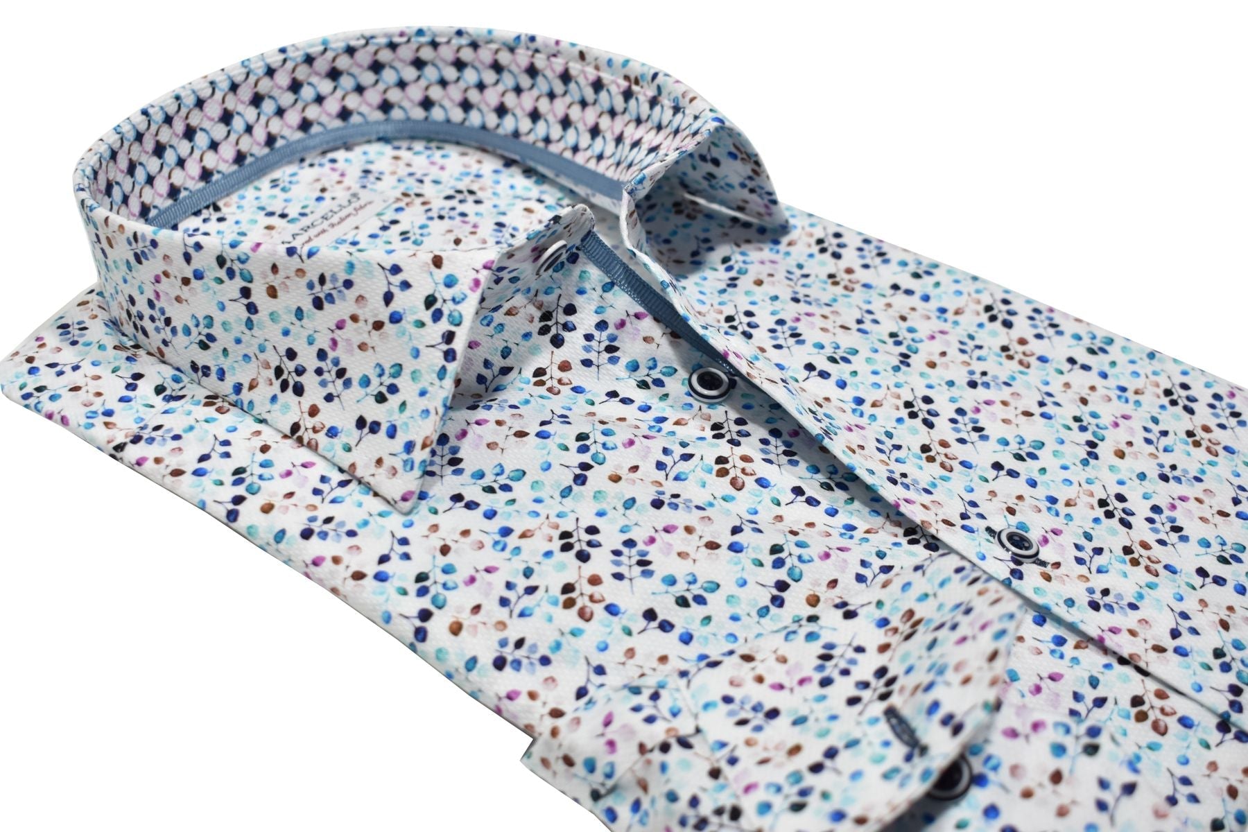 W787 Seasonal Leaves Sport Shirt