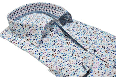 W787 Seasonal Leaves Sport Shirt