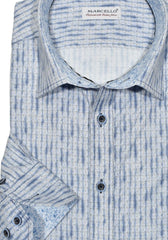 W805 8 Way Stretch Indigo Snakeskin