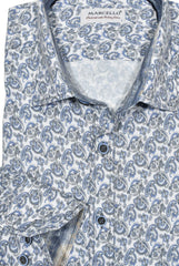 W807 8 Way Stretch Slated Paisley XX