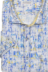 W826S Cotton Linen Abstract