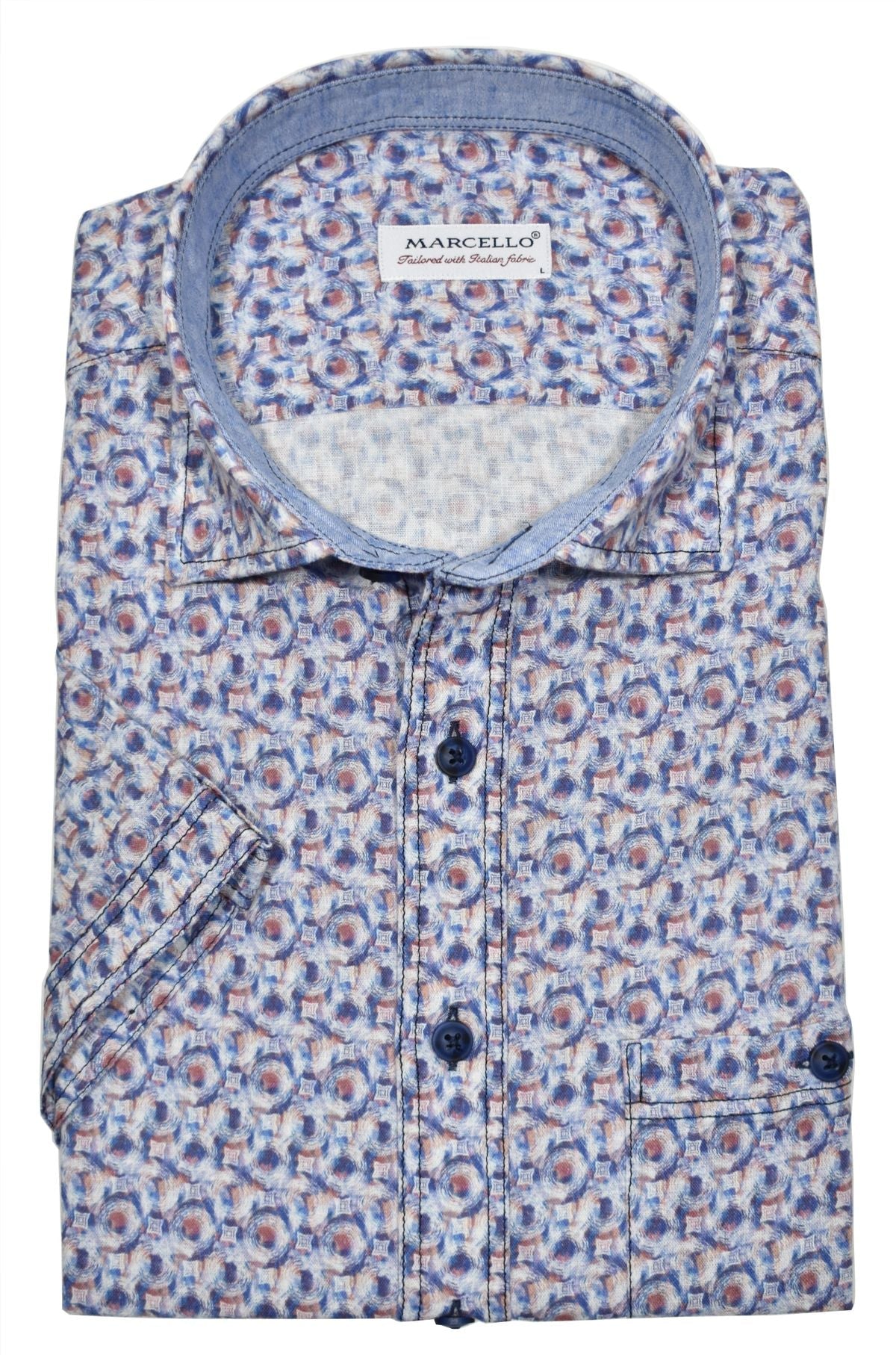 W830S Missuni Print Sport Shirt