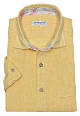 W831S Yellow Cotton Linen
