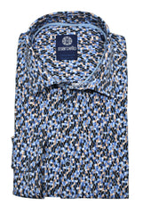 W8915 8 Way Stretch Ocean Circles