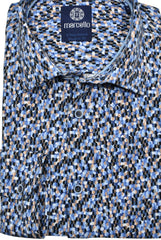 W8915 8 Way Stretch Ocean Circles