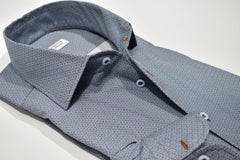 W891R Roll Collar Emerald Medallion