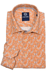 W8933 8 Way Stretch Mango Paisley