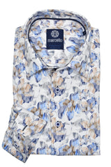 W8934 8 Way Stretch Ocean Print