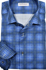 W897R Lakeside Plaid Roll Collar