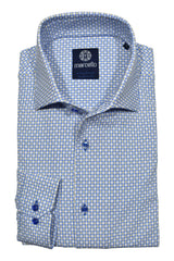 W8989R Circle Medallion Stretch Cotton