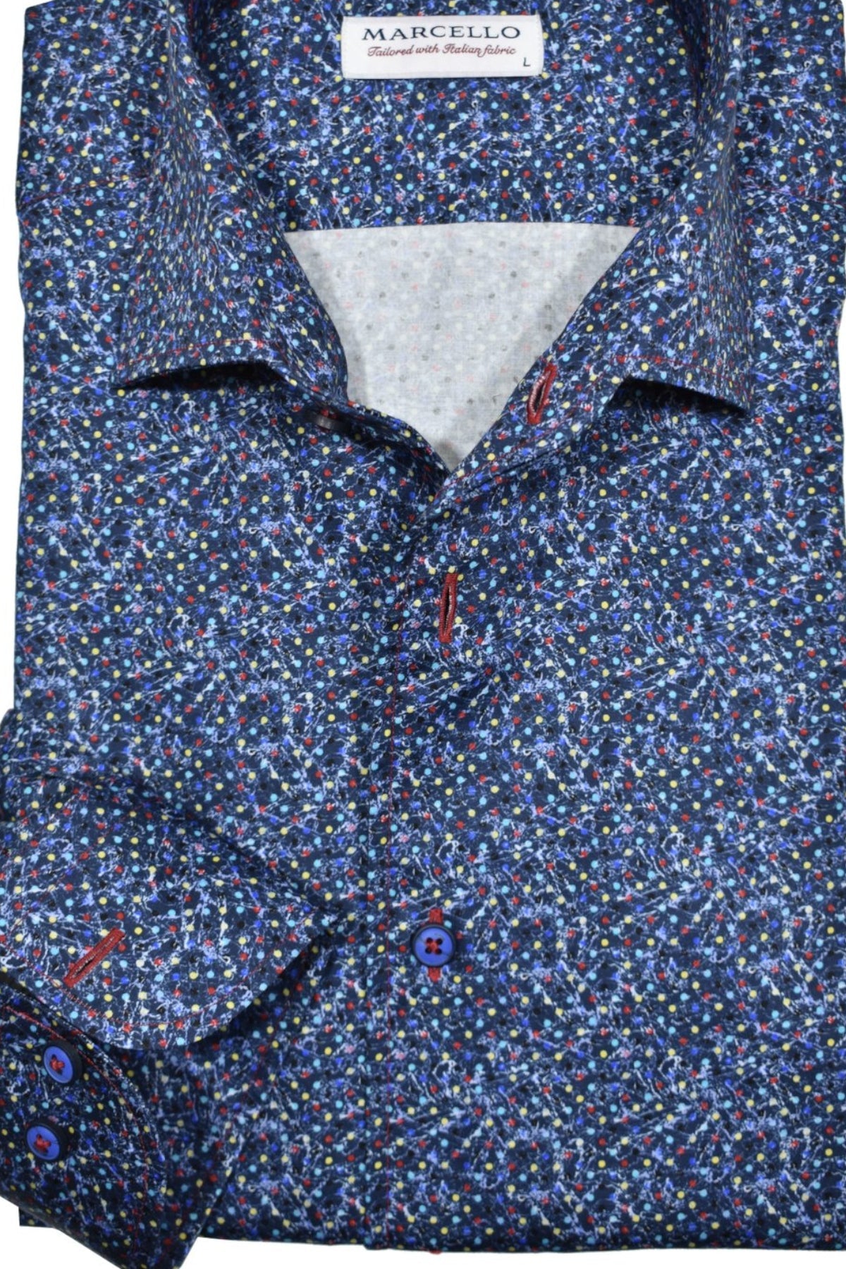 W898R Mardi Roll Collar Shirt