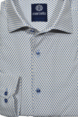 W8990R Blue Rain Stretch Cotton