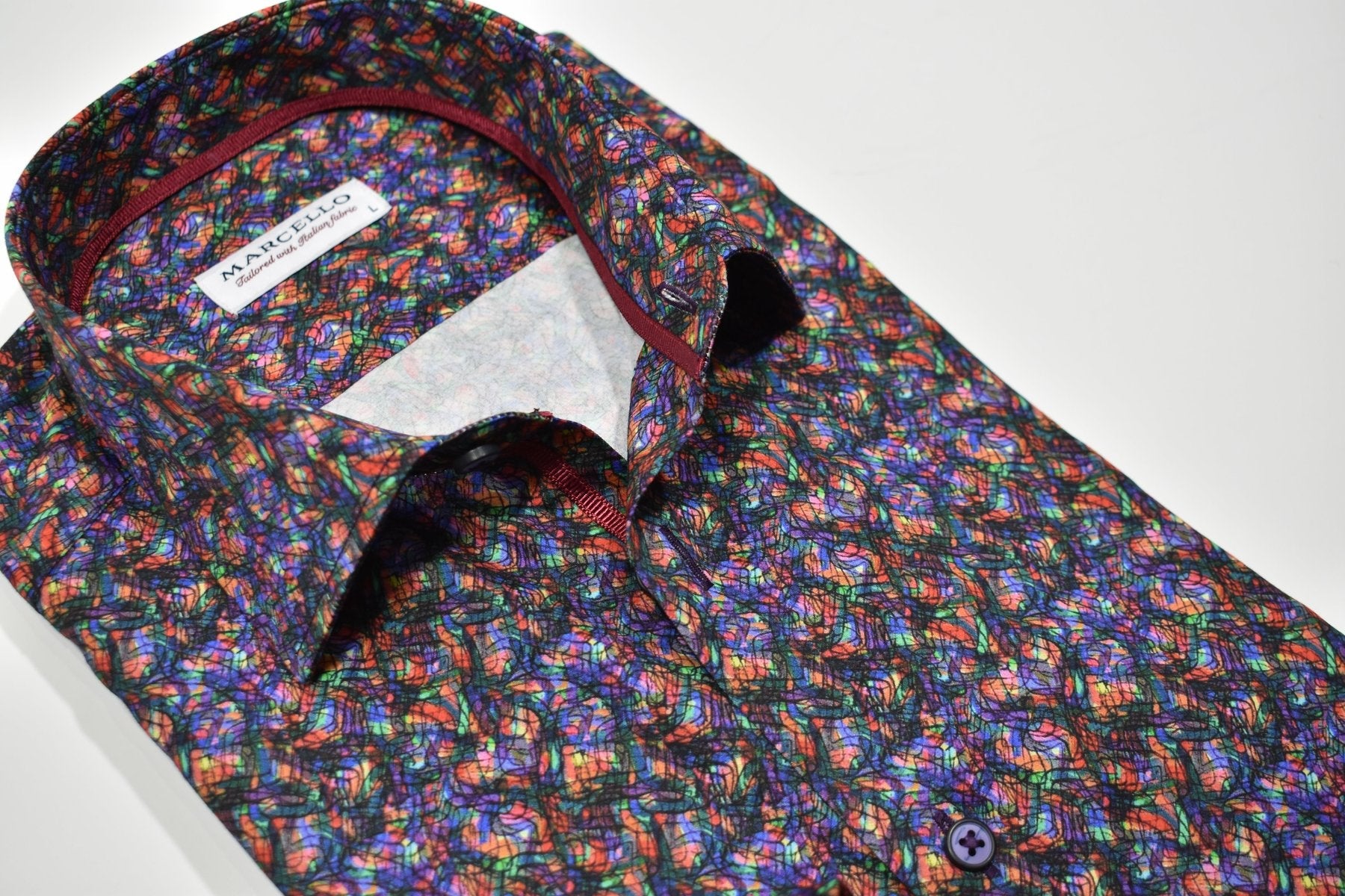 W901 Mini Stained Glass Sport Shirt