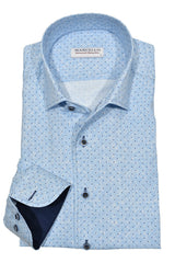 W932R Sky Dot Roll Collar