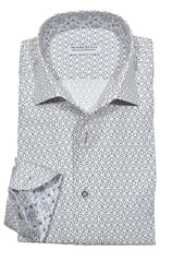 W948R Night Burst Roll Collar Shirt