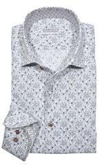 W949R Slate Paisley Roll Collar