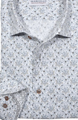 W949R Slate Paisley Roll Collar