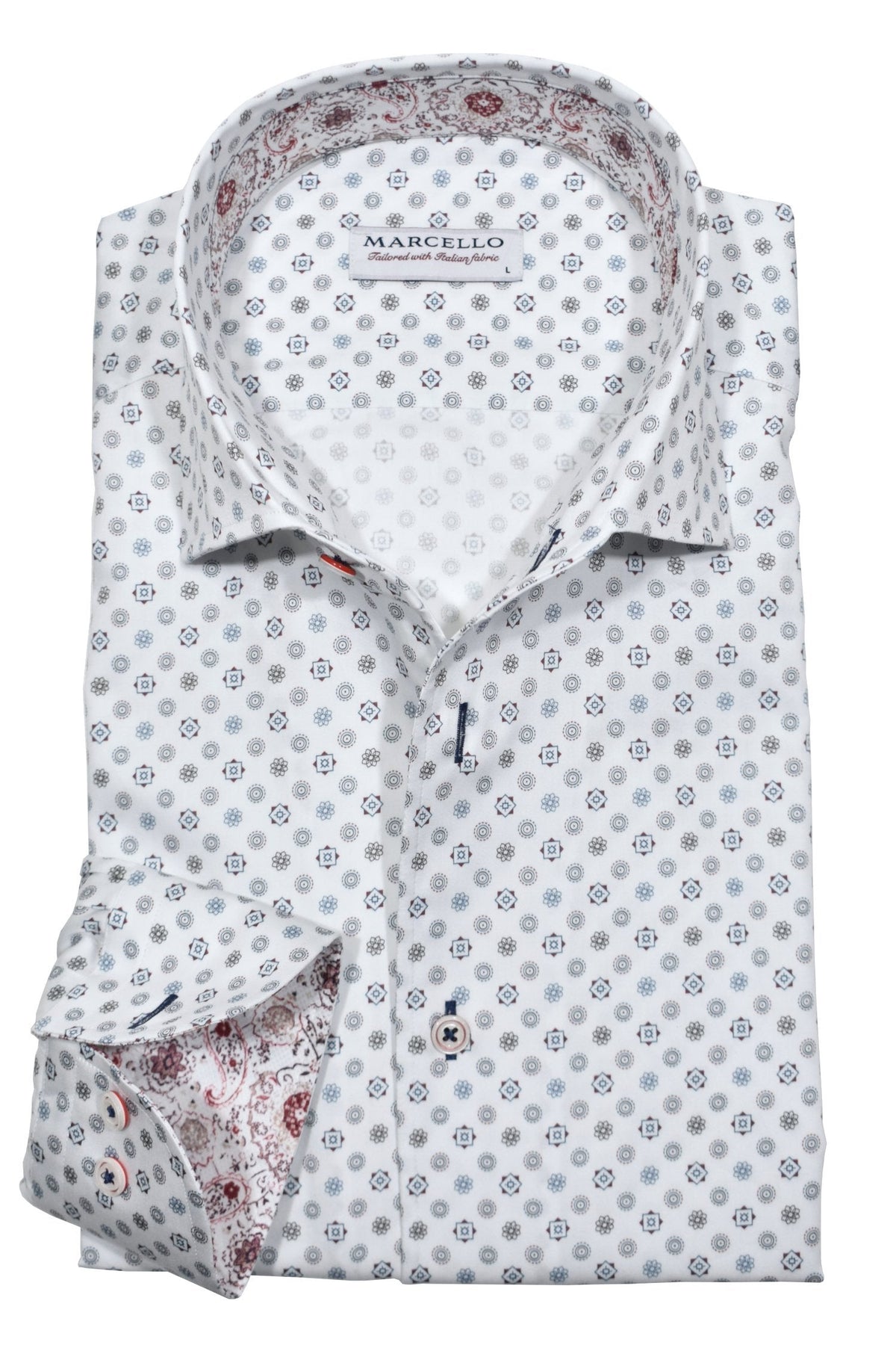 W959R Majestic Medallion Roll Collar