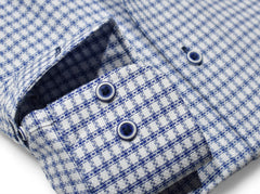 W979R Derby Graduated Check Roll Collar