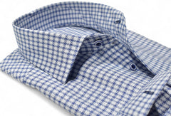 W979R Derby Graduated Check Roll Collar