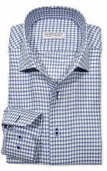 W979R Derby Graduated Check Roll Collar