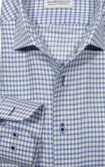 W979R Derby Graduated Check Roll Collar