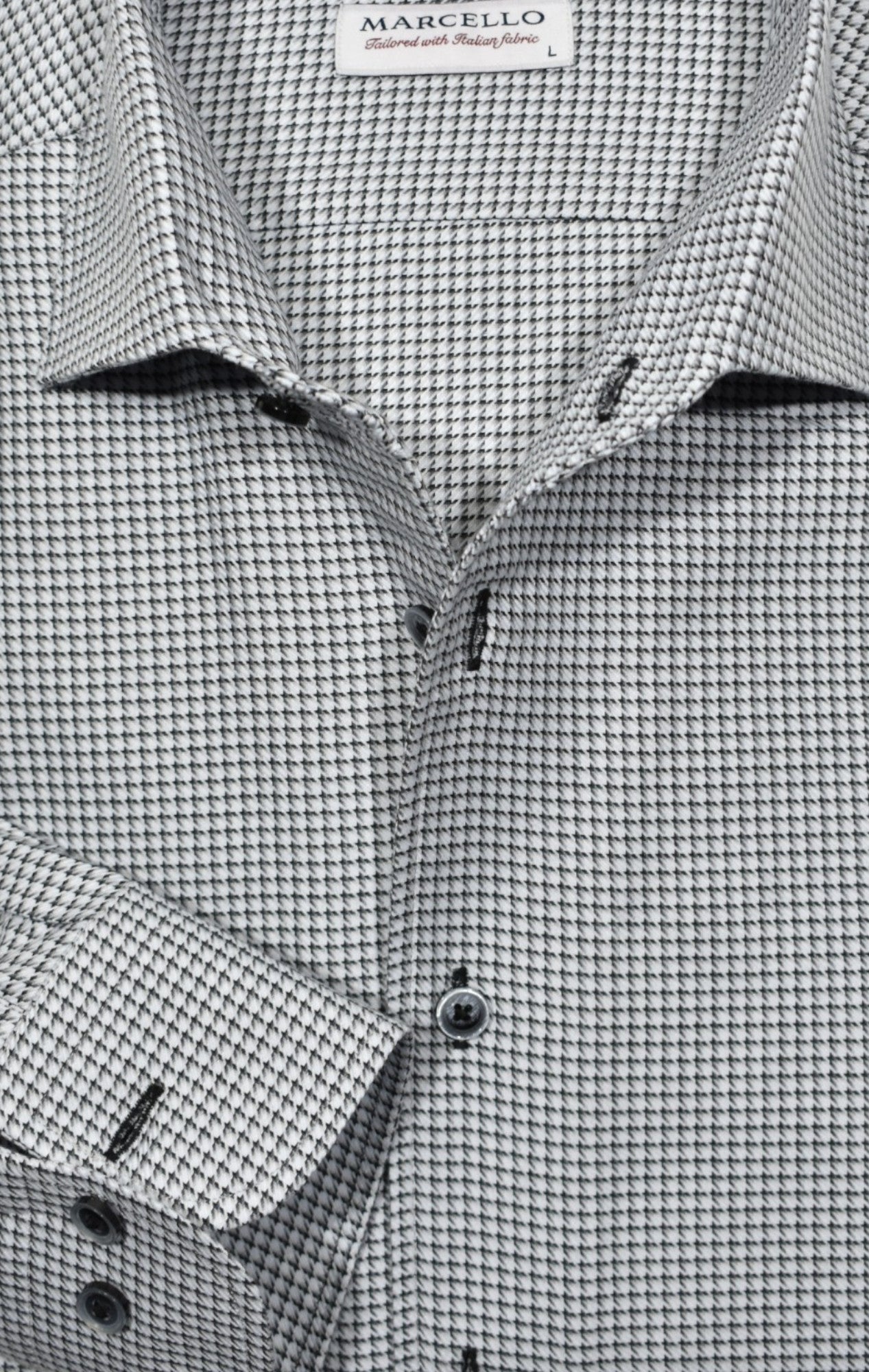 W980R Galaga Check Roll Collar