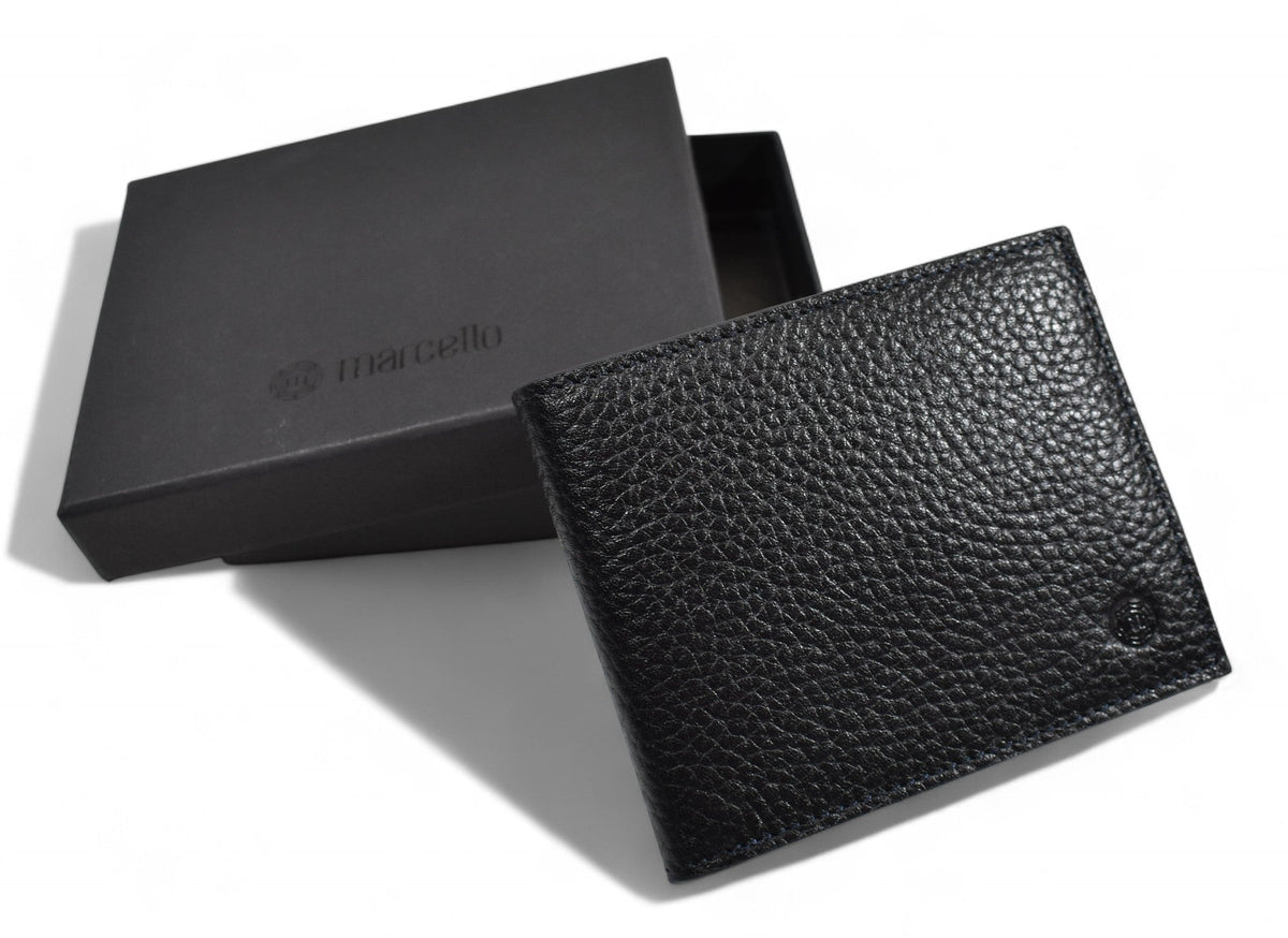 WA10 Black Grain Bill Fold