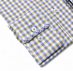 WP25 Premium Collection Tan Blue Plaid