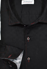 WS138 Black Tonal Jacquard