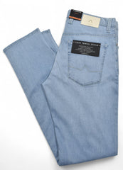 ZA1577-825 Alberto Light Blue Tencel Denim Jean
