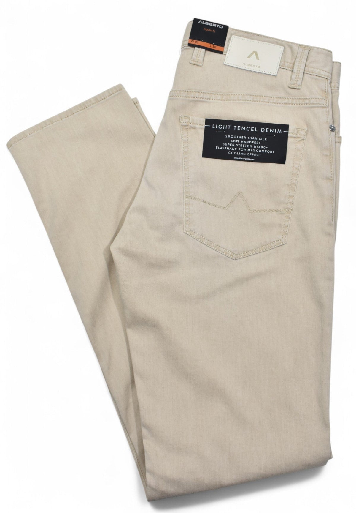 ZA1577-530 Alberto Tan Tencel Denim Jean