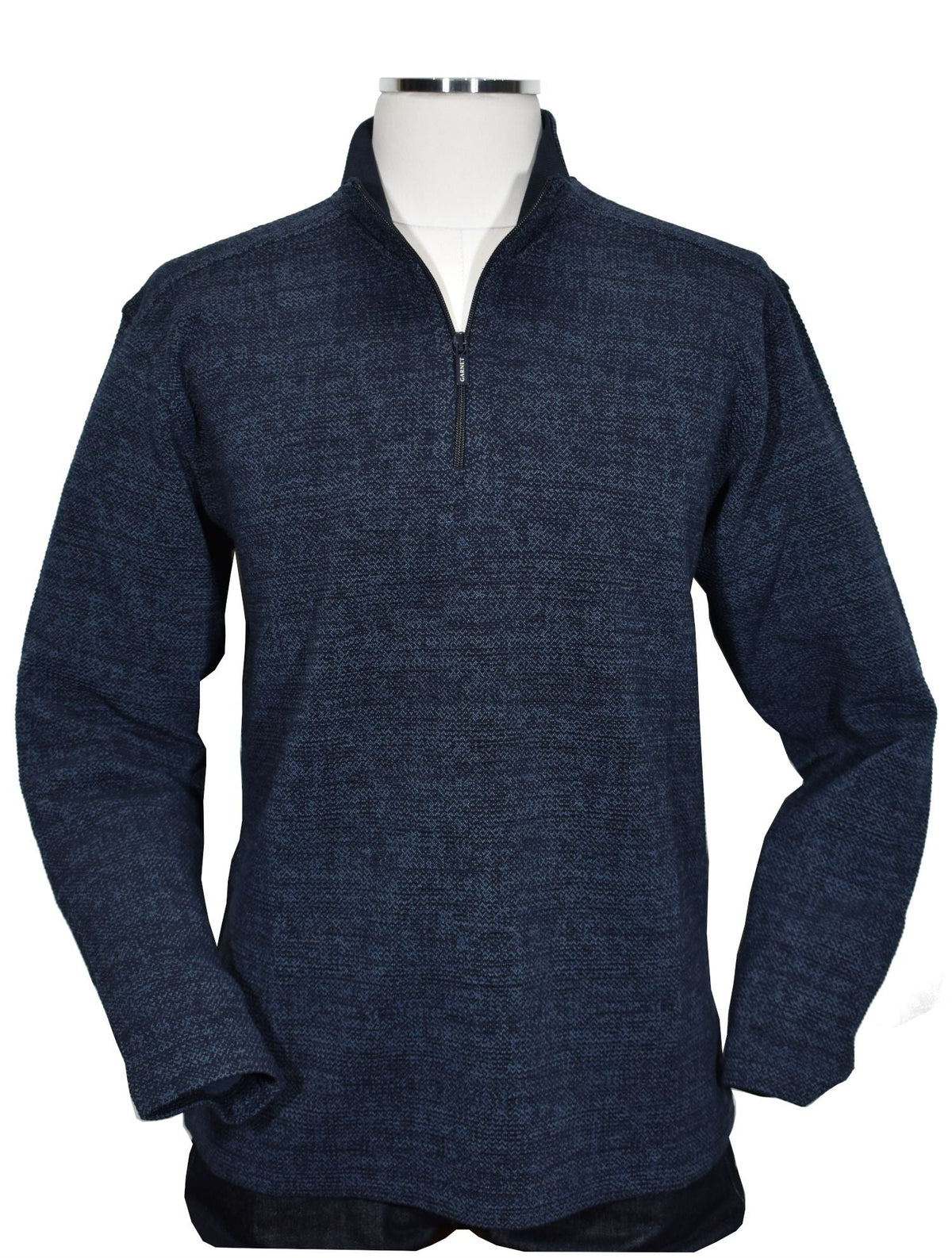 ZA26007 Navy Performance Zip