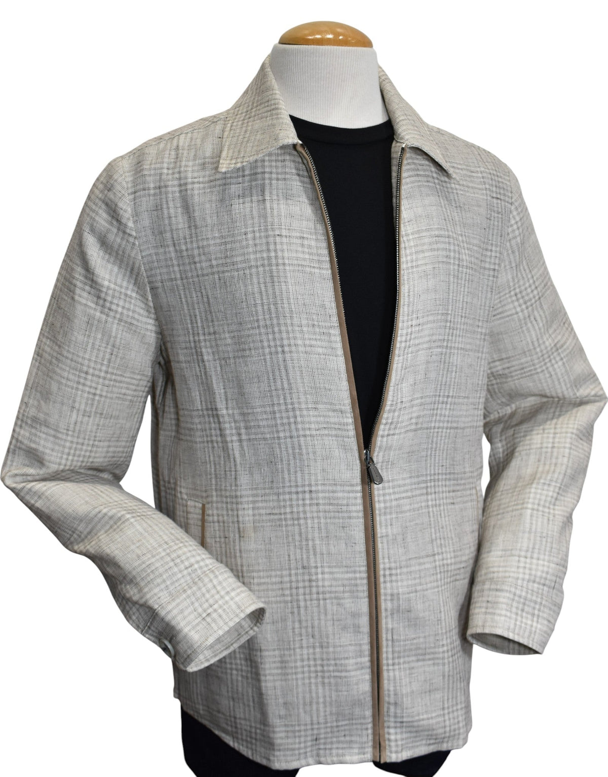 ZA6055 Milano Plaid Shacket