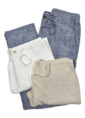 ZBB024 Drawstring Comfort Linen Pant