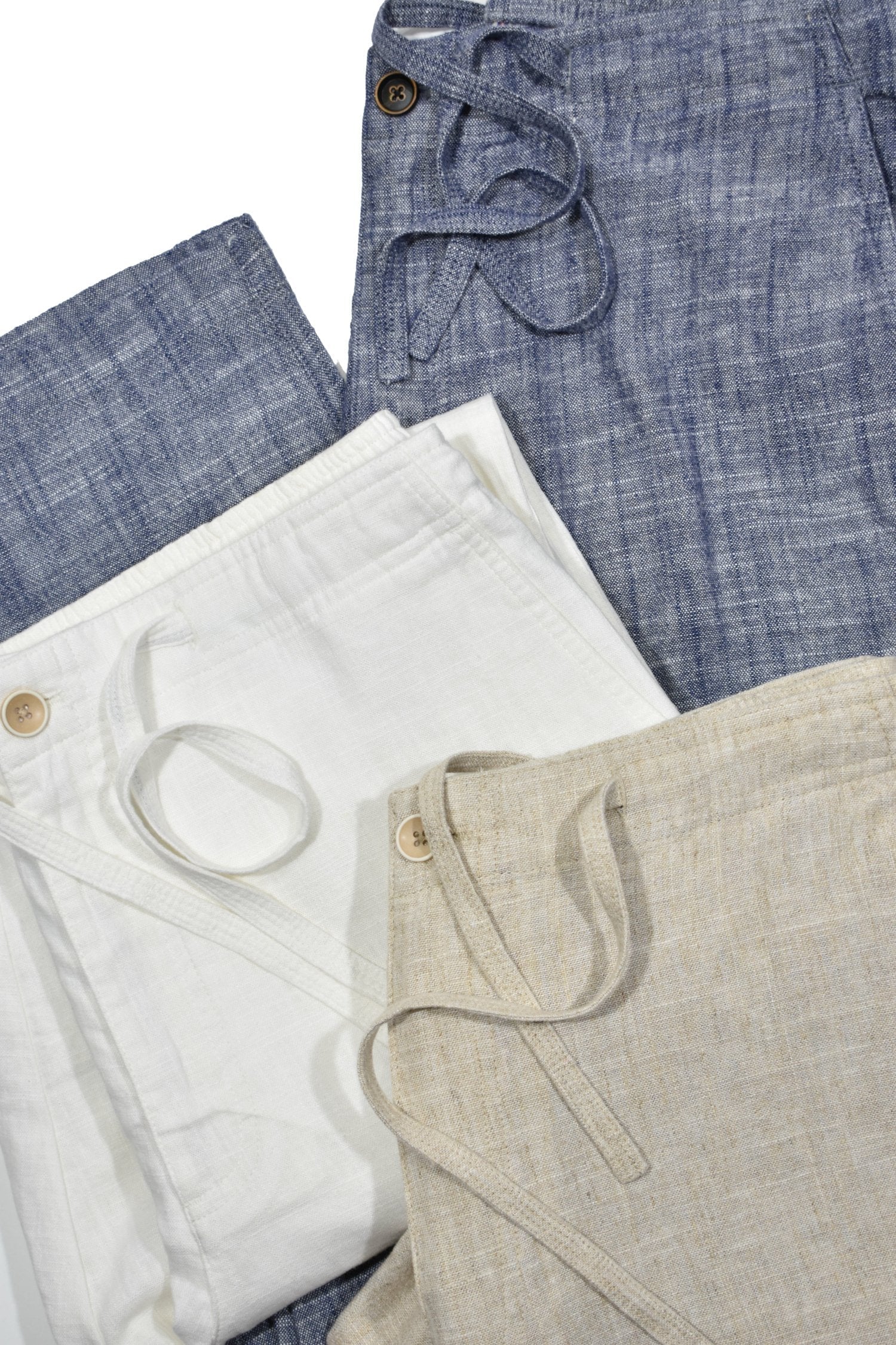 ZBB024 Drawstring Comfort Linen Pant