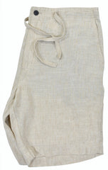 ZBB023 Drawstring Comfort Linen Short