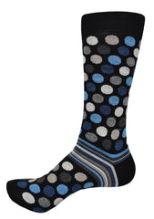 ZD0624 Dion Black/Teal Circles