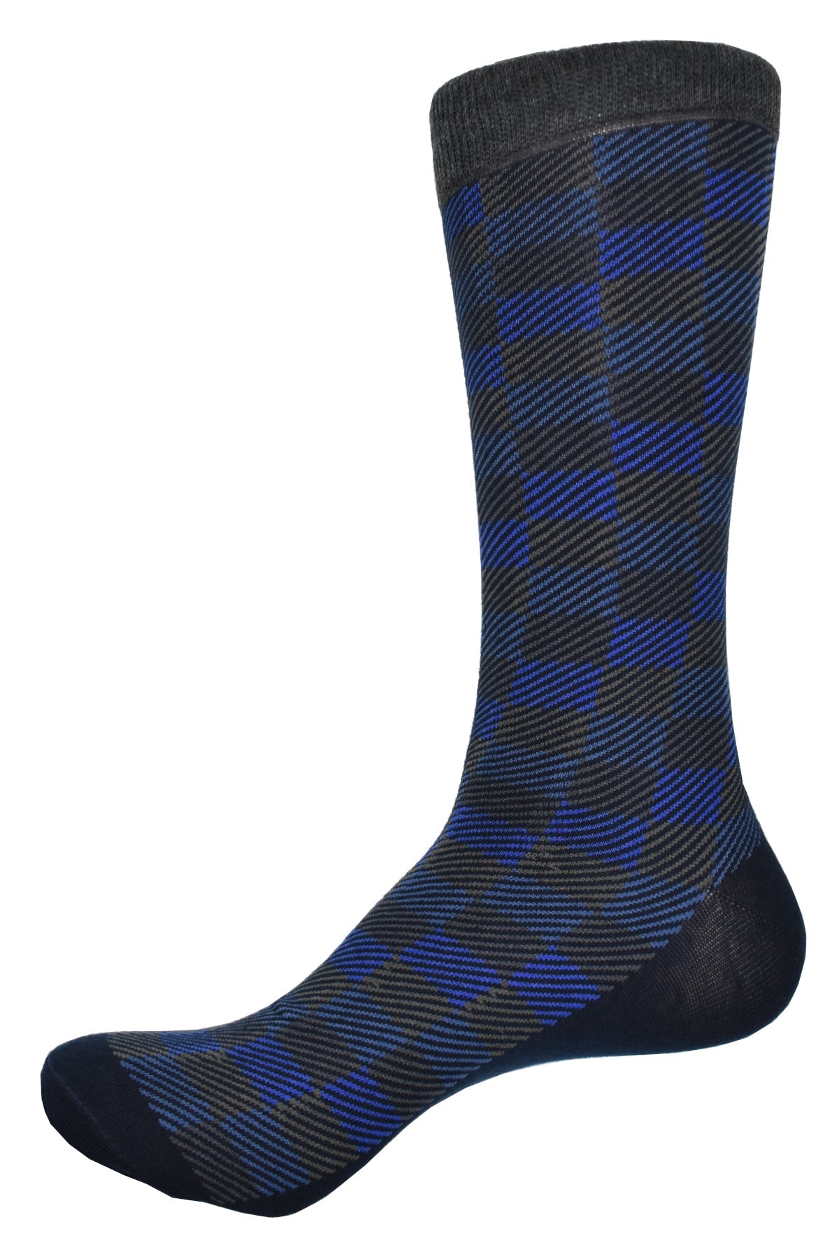 ZJ315 Royal Rectangles Sock